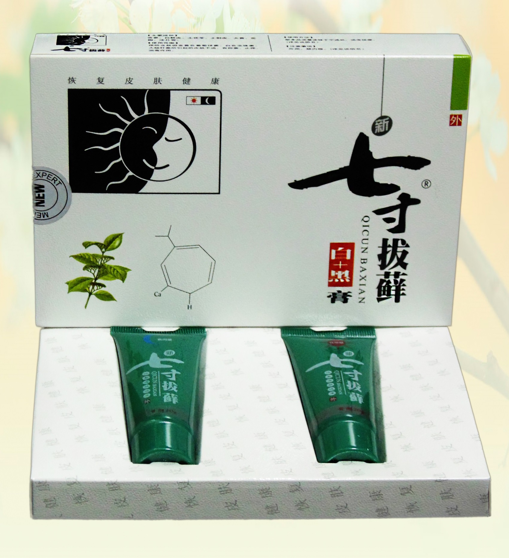 Мазь «Цикун Баксиан» (QICUN BAXIAN) от дерматита, псориаза, экземы