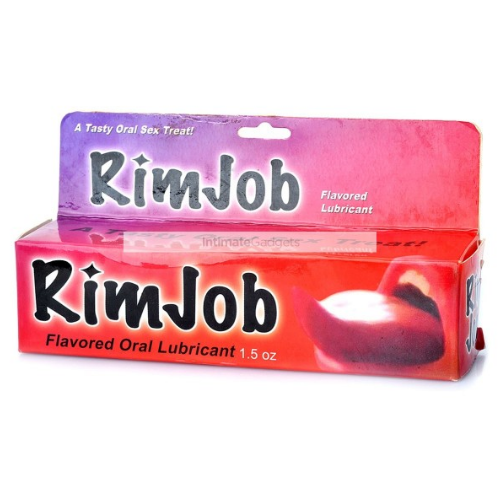 Ароматизированная оральная гель-смазка Rim Job, которая является вкусным лакомством