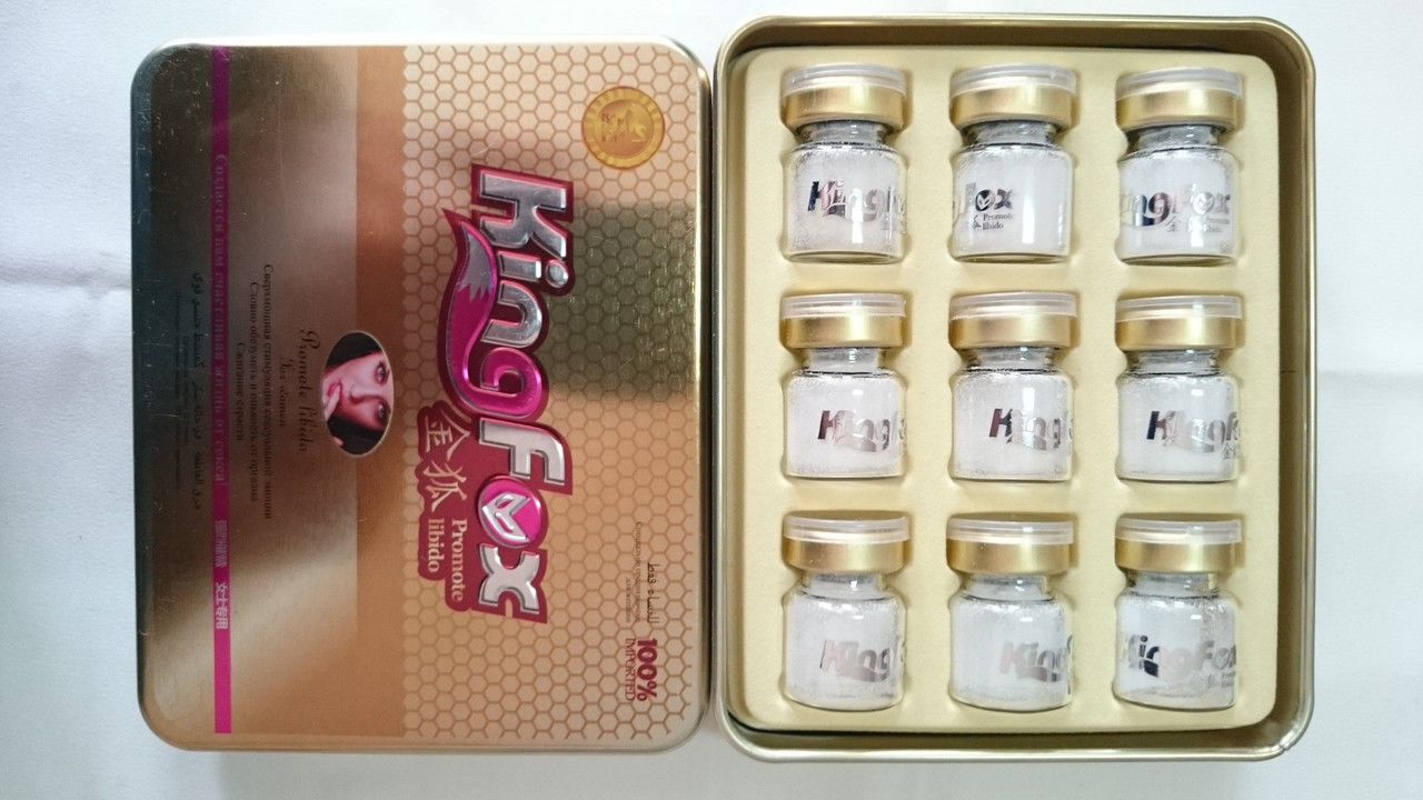 King Fox Королевская Лиса возбуждающий порошок для женщин