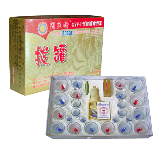 Вакуумные массажные банки — 24 шт.